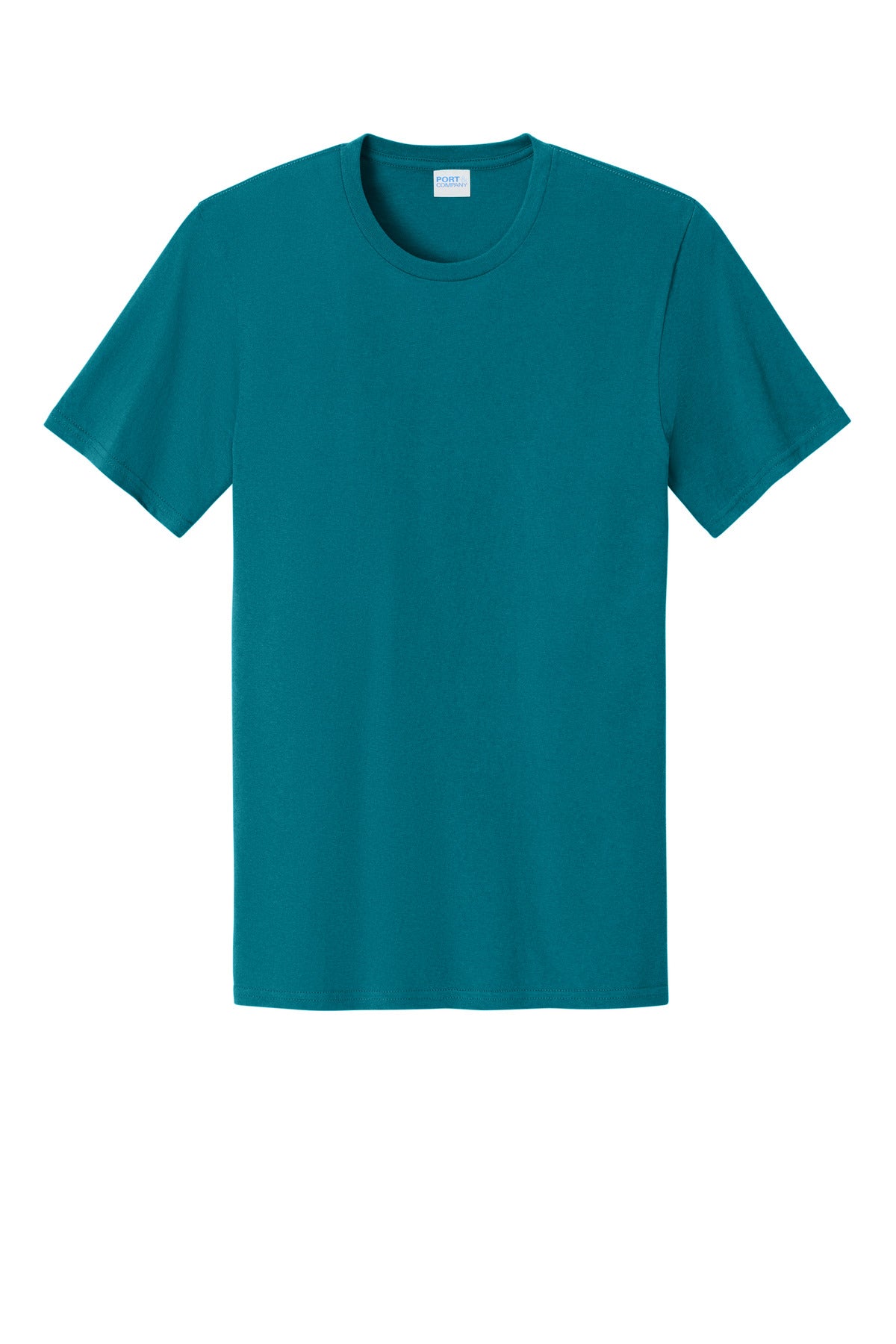 Custom Embroidered Port & Co T-Shirts  in Teal