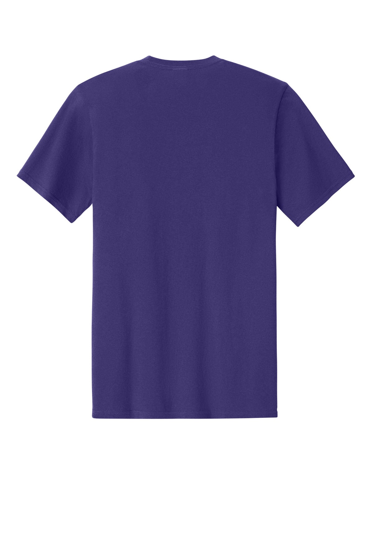 Custom Embroidered Port & Co T-Shirts  in Team Purple