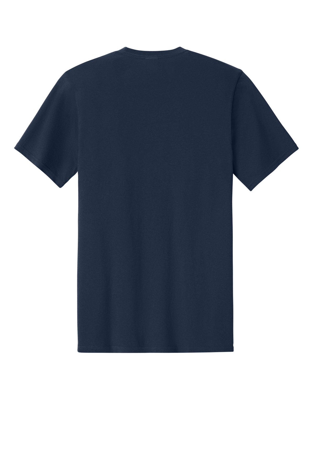 Custom Embroidered Port & Co T-Shirts  in True Navy