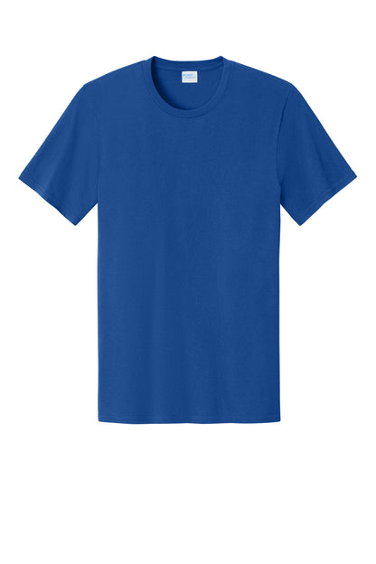 Custom Embroidered Port & Co T-Shirts  in True Royal