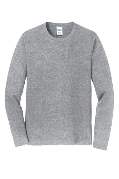 Custom Embroidered Port & Co T-Shirts  in Athletic Heather
