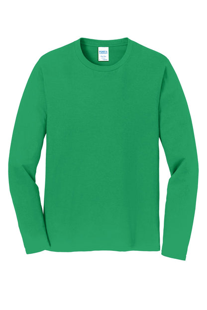 Custom Embroidered Port & Co T-Shirts  in Athletic Kelly