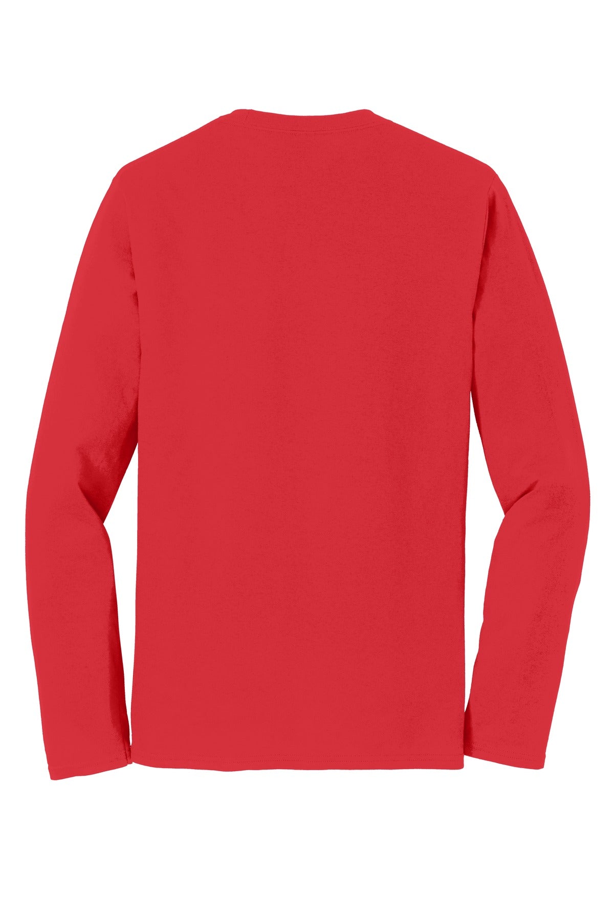 Custom Embroidered Port & Co T-Shirts  in Bright Red