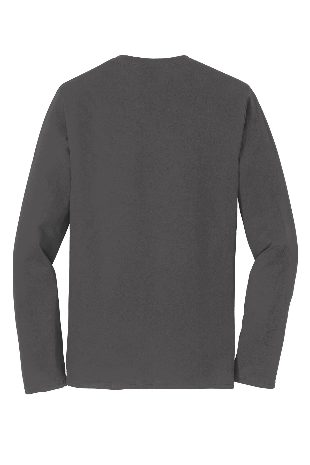 Custom Embroidered Port & Co T-Shirts  in Charcoal