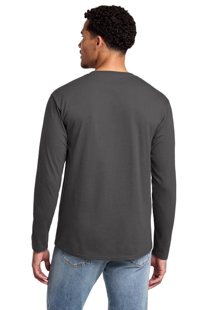 Custom Embroidered Port & Co T-Shirts  in Charcoal