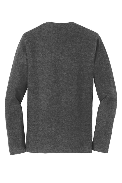 Custom Embroidered Port & Co T-Shirts  in Dark Heather Grey