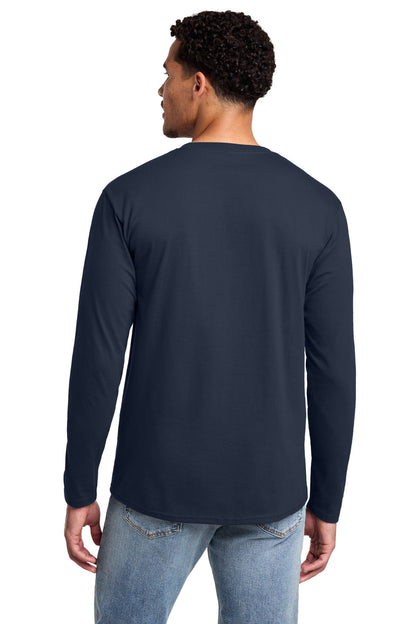 Custom Embroidered Port & Co T-Shirts  in Deep Navy