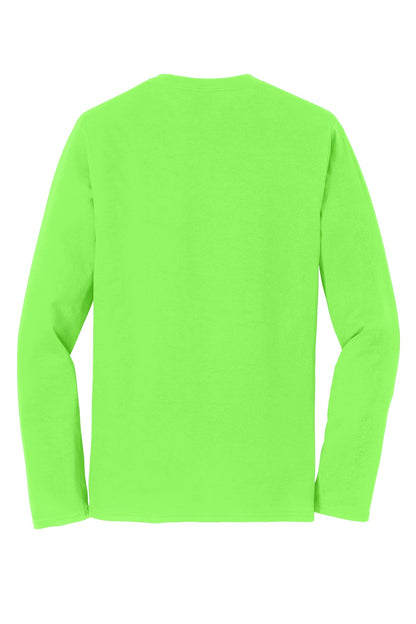 Custom Embroidered Port & Co T-Shirts  in Flash Green