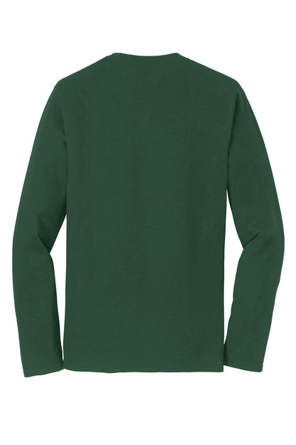 Custom Embroidered Port & Co T-Shirts  in Forest Green