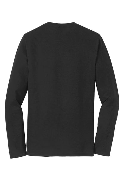 Custom Embroidered Port & Co T-Shirts  in Jet Black