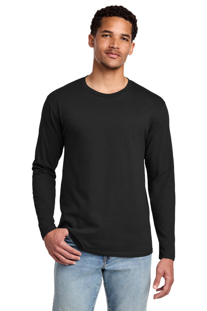Custom Embroidered Port & Co T-Shirts  in Jet Black