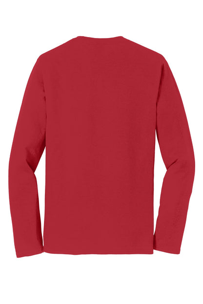 Custom Embroidered Port & Co T-Shirts  in Team Cardinal