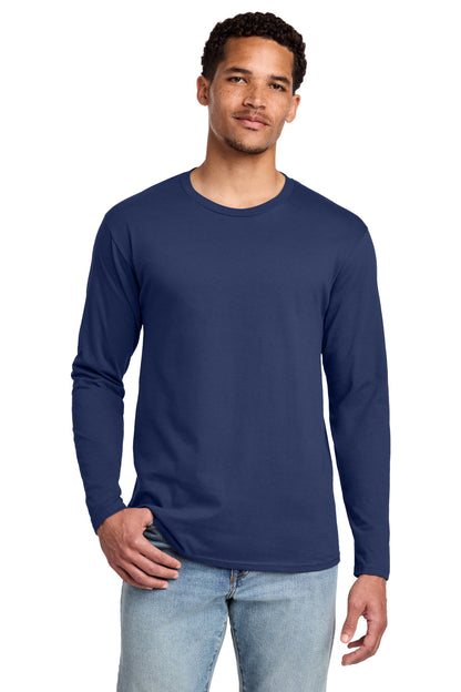Custom Embroidered Port & Co T-Shirts  in Team Navy