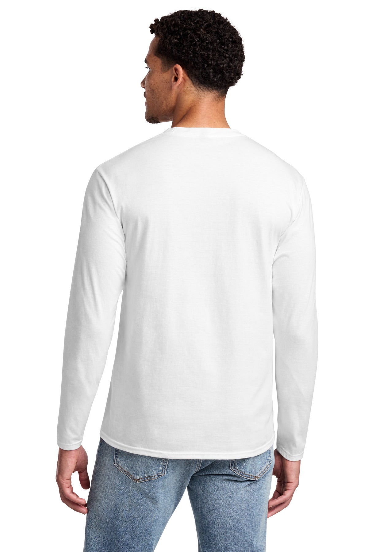 Custom Embroidered Port & Co T-Shirts  in White