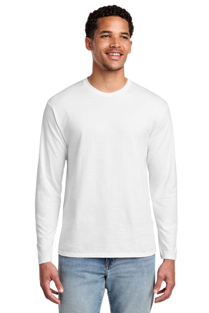 Custom Embroidered Port & Co T-Shirts  in White