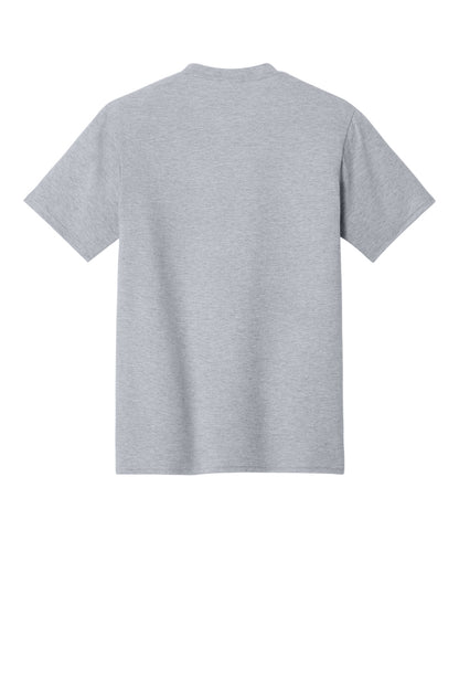Custom Embroidered Port & Co T-Shirts  in Athletic Heather