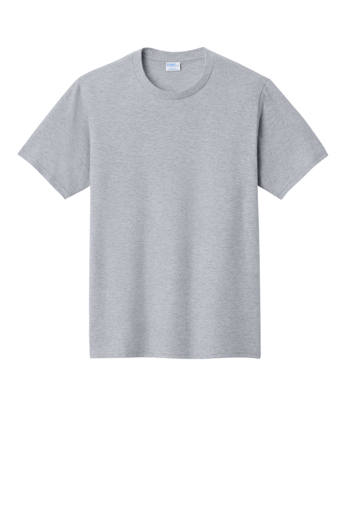 Custom Embroidered Port & Co T-Shirts  in Athletic Heather