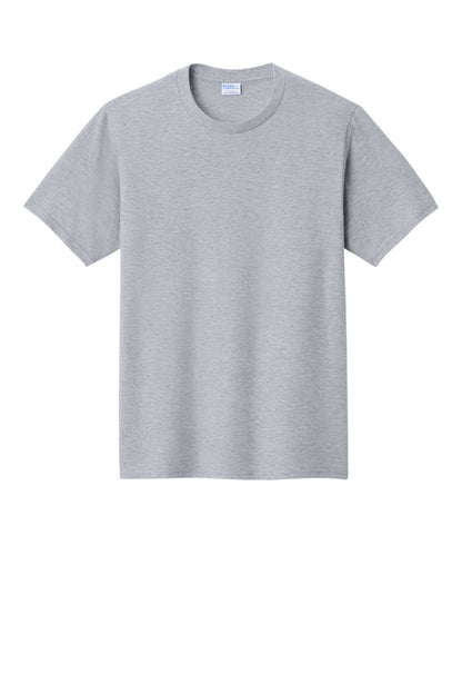 Custom Embroidered Port & Co T-Shirts  in Athletic Heather