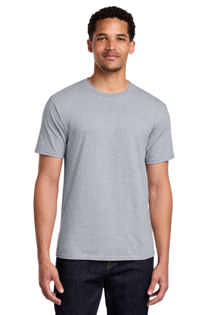Custom Embroidered Port & Co T-Shirts  in Athletic Heather