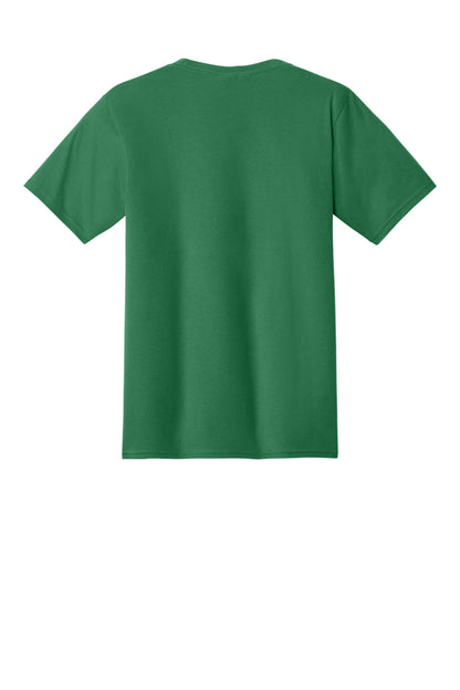 Custom Embroidered Port & Co T-Shirts  in Athletic Kelly
