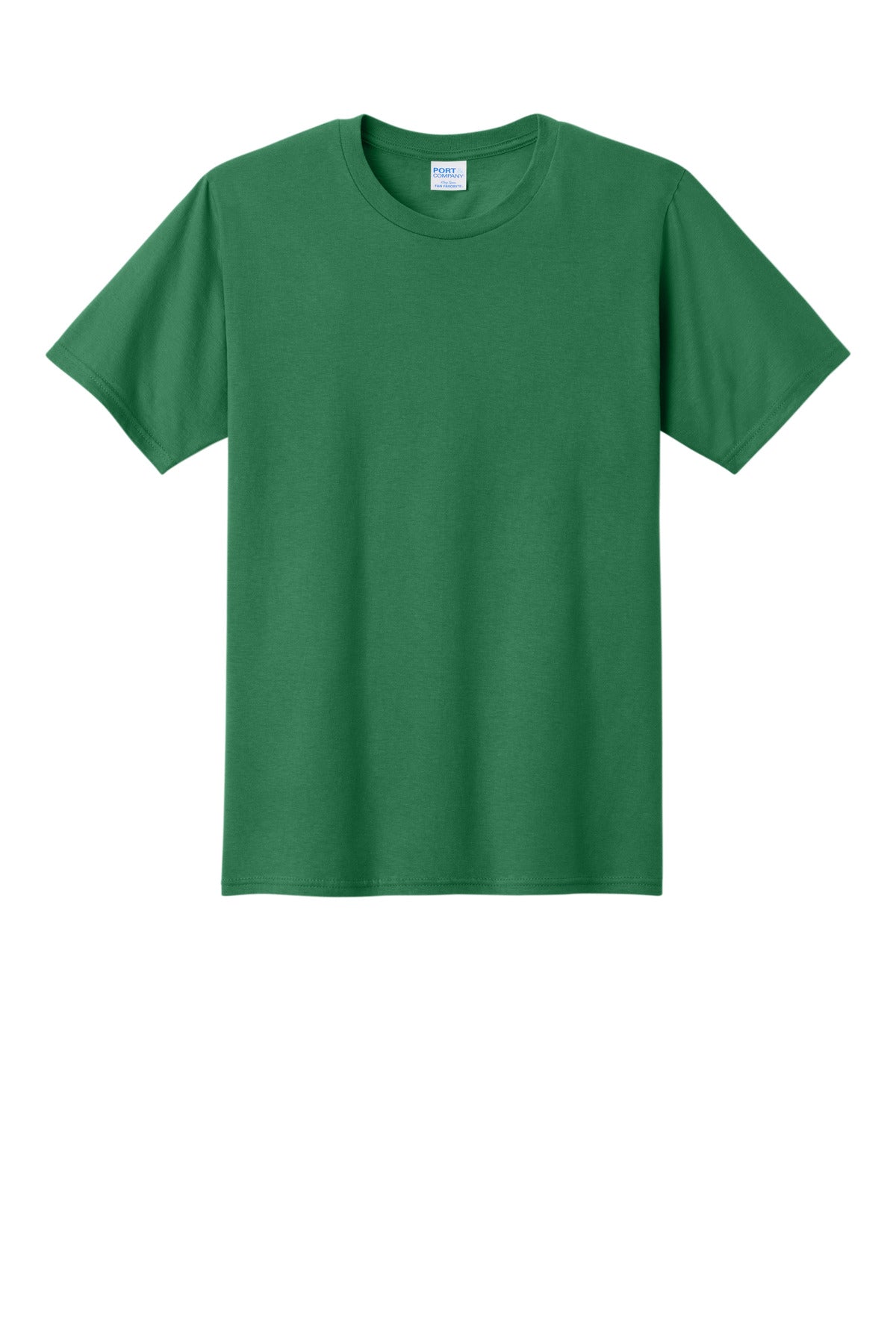 Custom Embroidered Port & Co T-Shirts  in Athletic Kelly