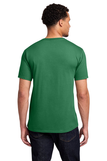 Custom Embroidered Port & Co T-Shirts  in Athletic Kelly