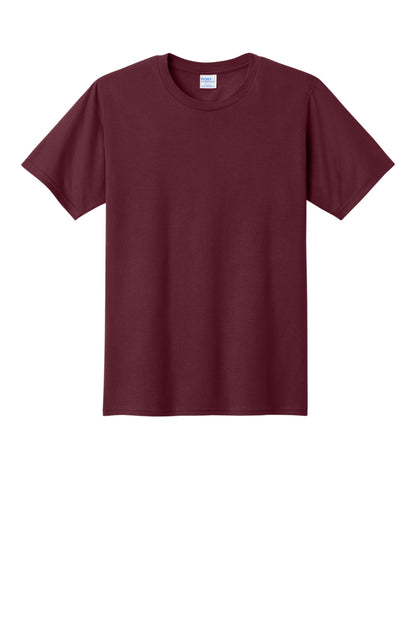 Custom Embroidered Port & Co T-Shirts  in Athletic Maroon
