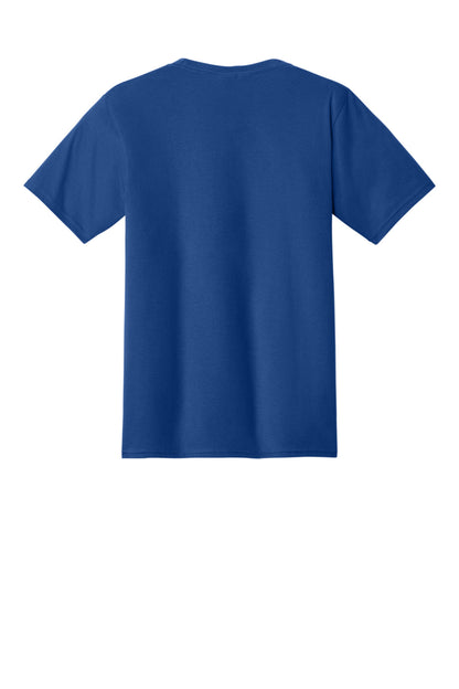 Custom Embroidered Port & Co T-Shirts  in Athletic Royal