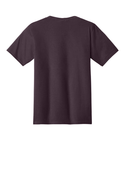 Custom Embroidered Port & Co T-Shirts  in Bordeaux