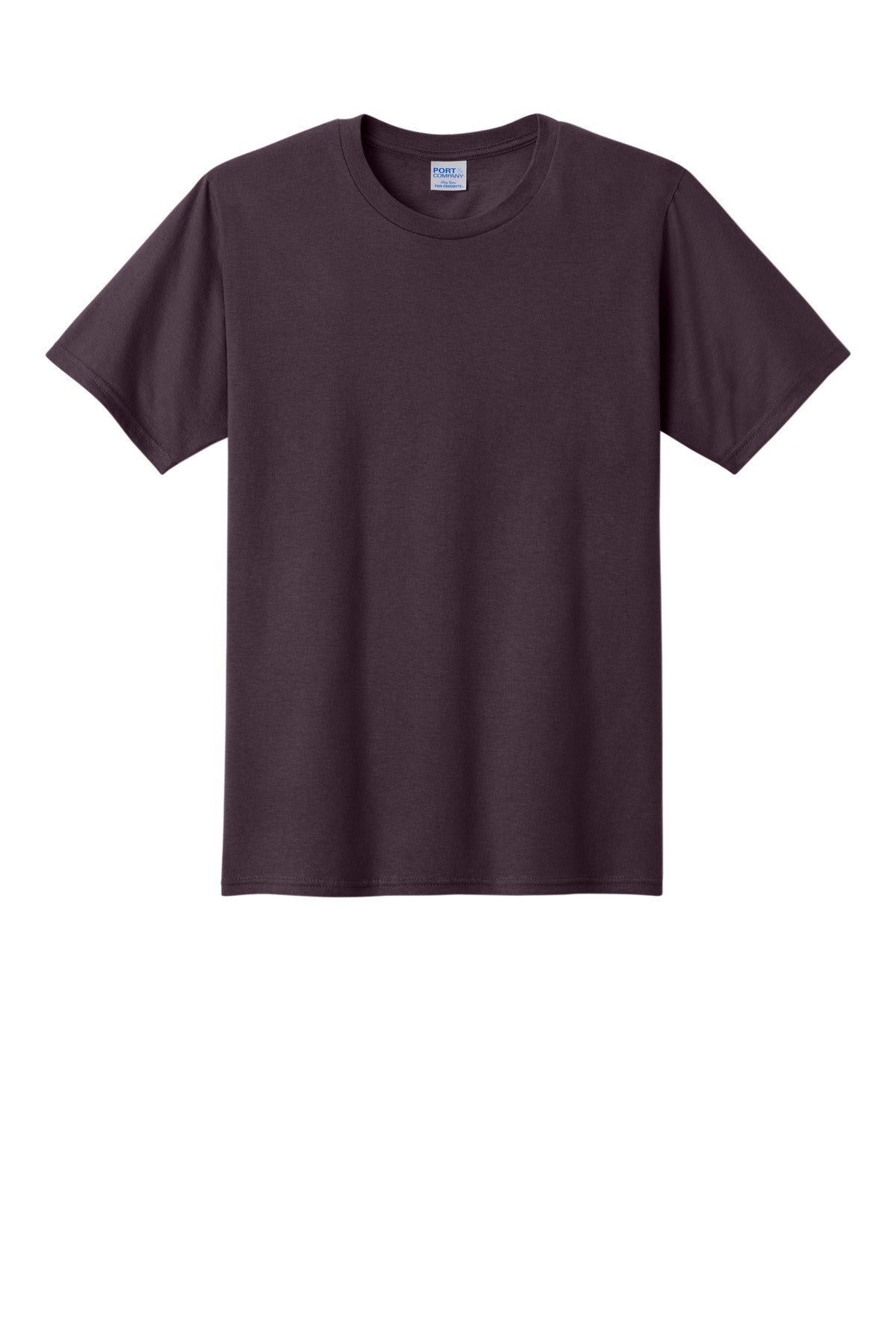 Custom Embroidered Port & Co T-Shirts  in Bordeaux