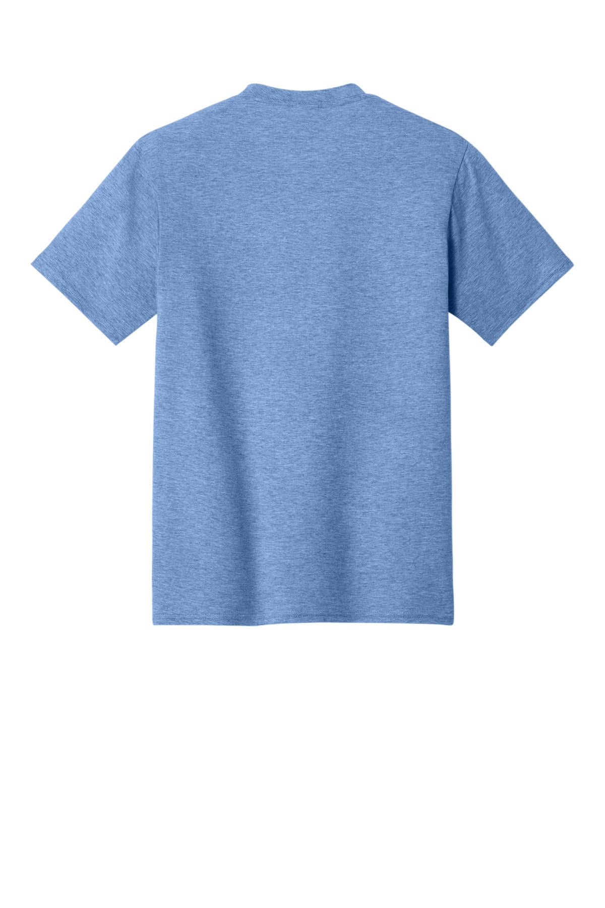 Custom Embroidered Port & Co T-Shirts  in Carolina Blue Heather