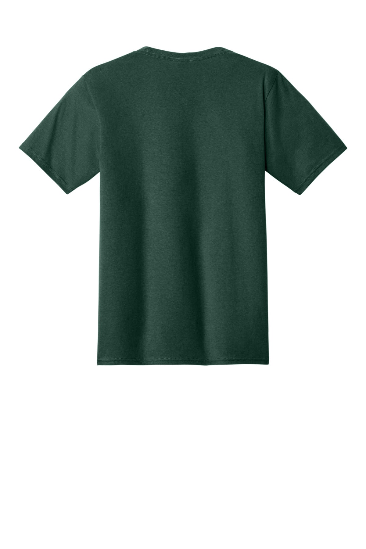 Custom Embroidered Port & Co T-Shirts  in Dark Green