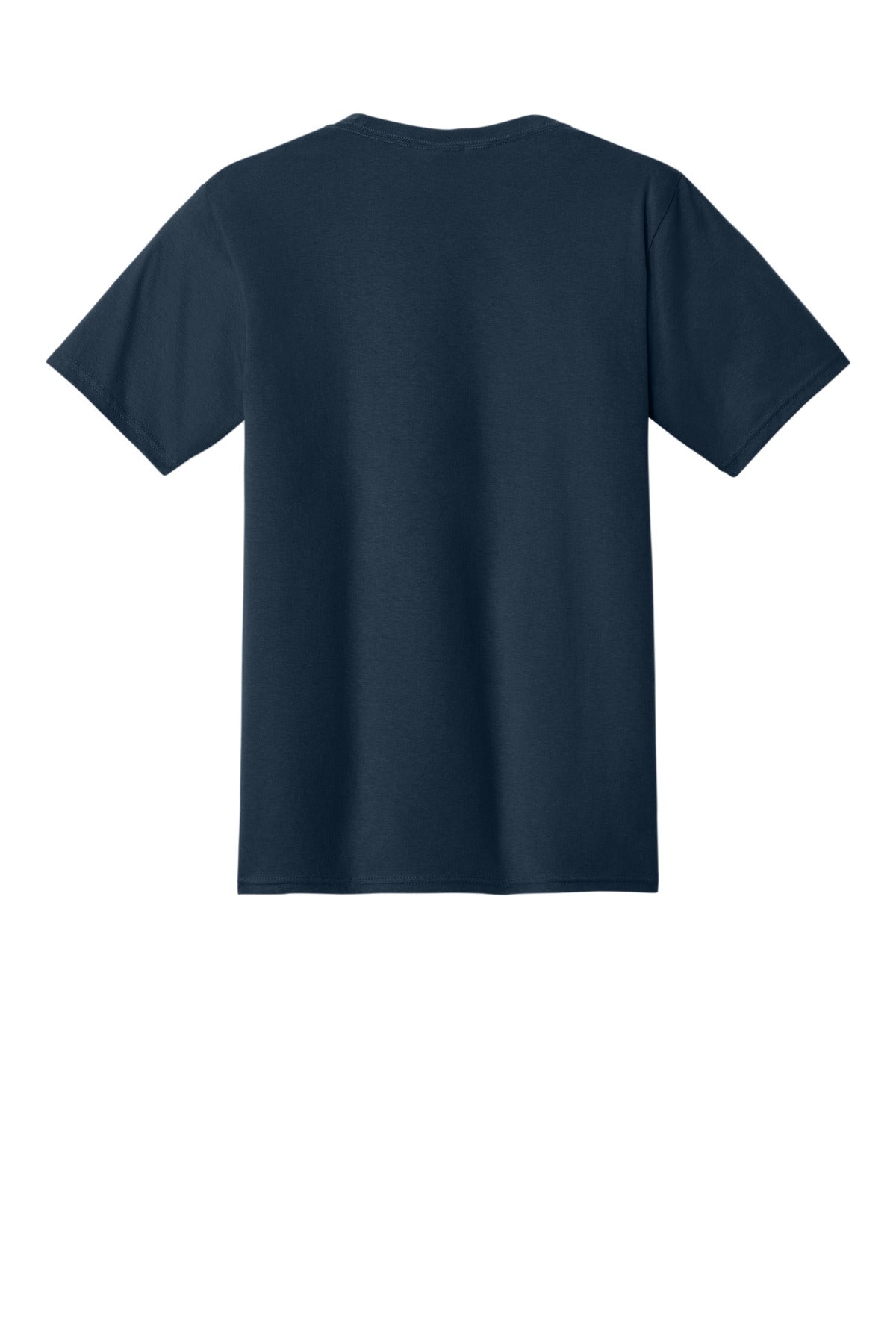 Custom Embroidered Port & Co T-Shirts  in Deep Navy
