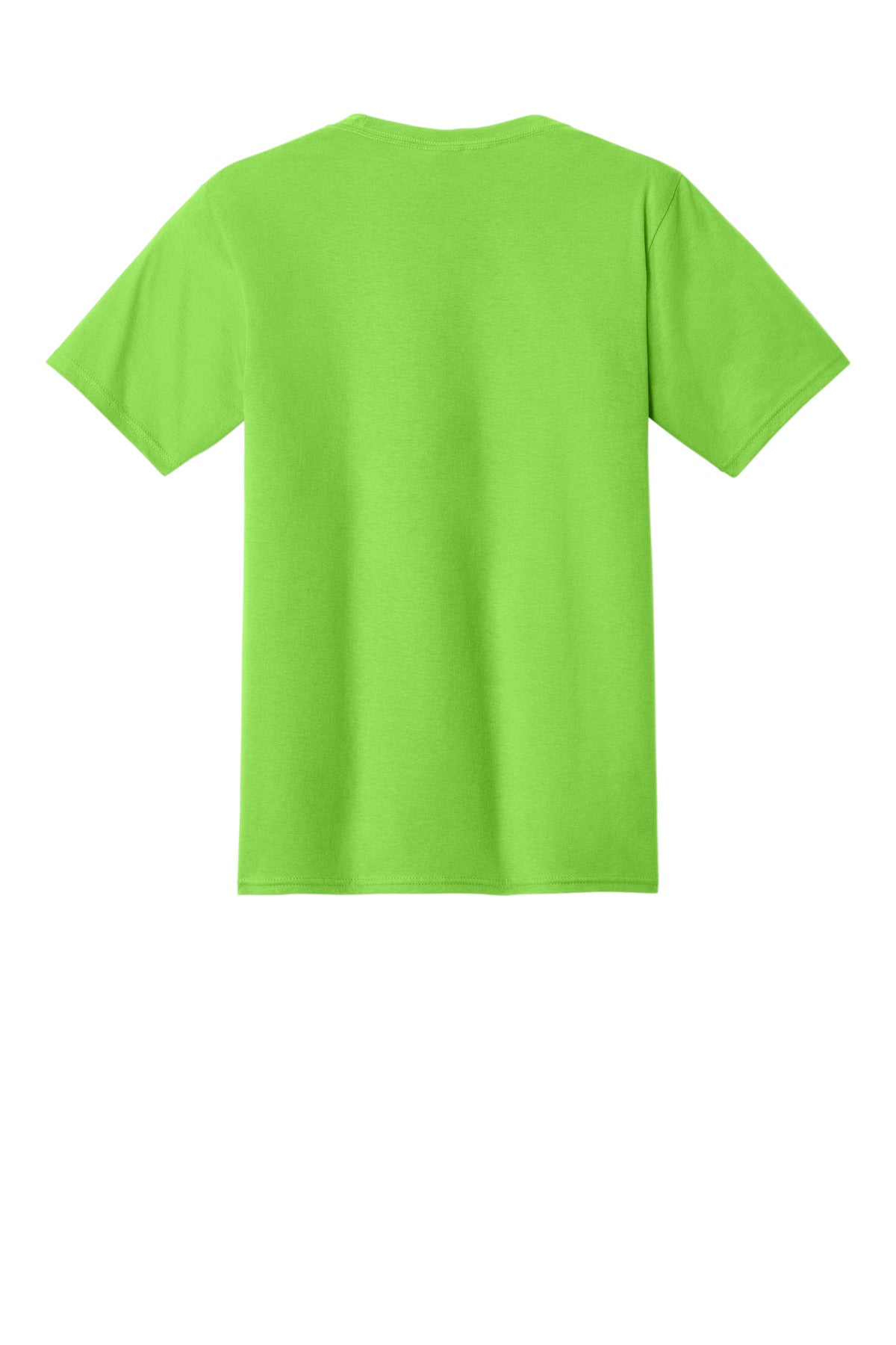 Custom Embroidered Port & Co T-Shirts  in Flash Green