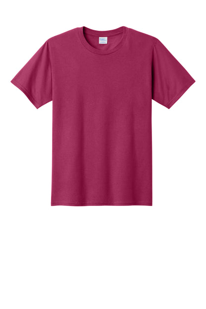 Custom Embroidered Port & Co T-Shirts  in Flush Pink