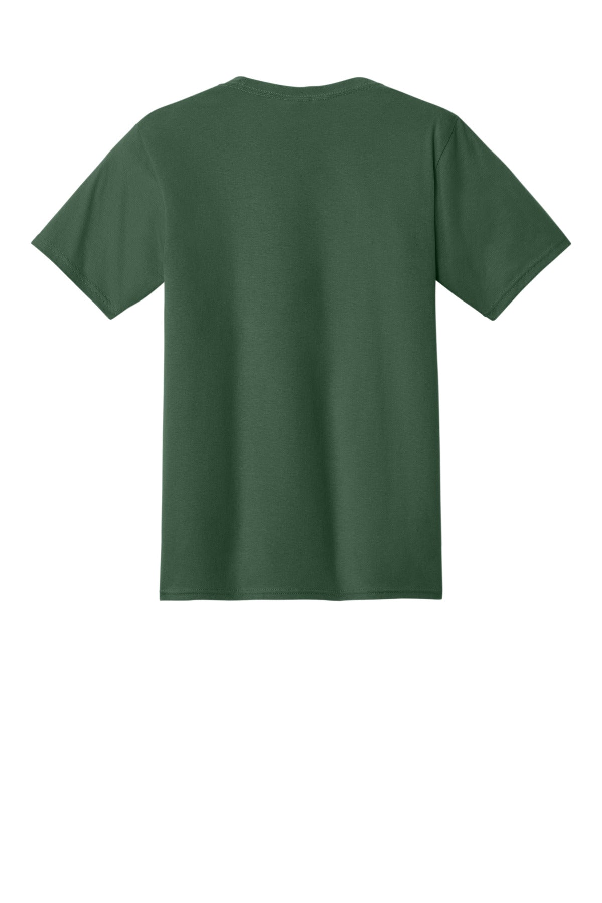 Custom Embroidered Port & Co T-Shirts  in Forest Green