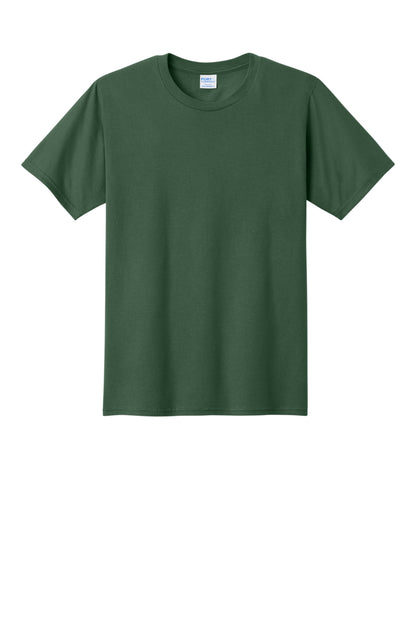 Custom Embroidered Port & Co T-Shirts  in Forest Green