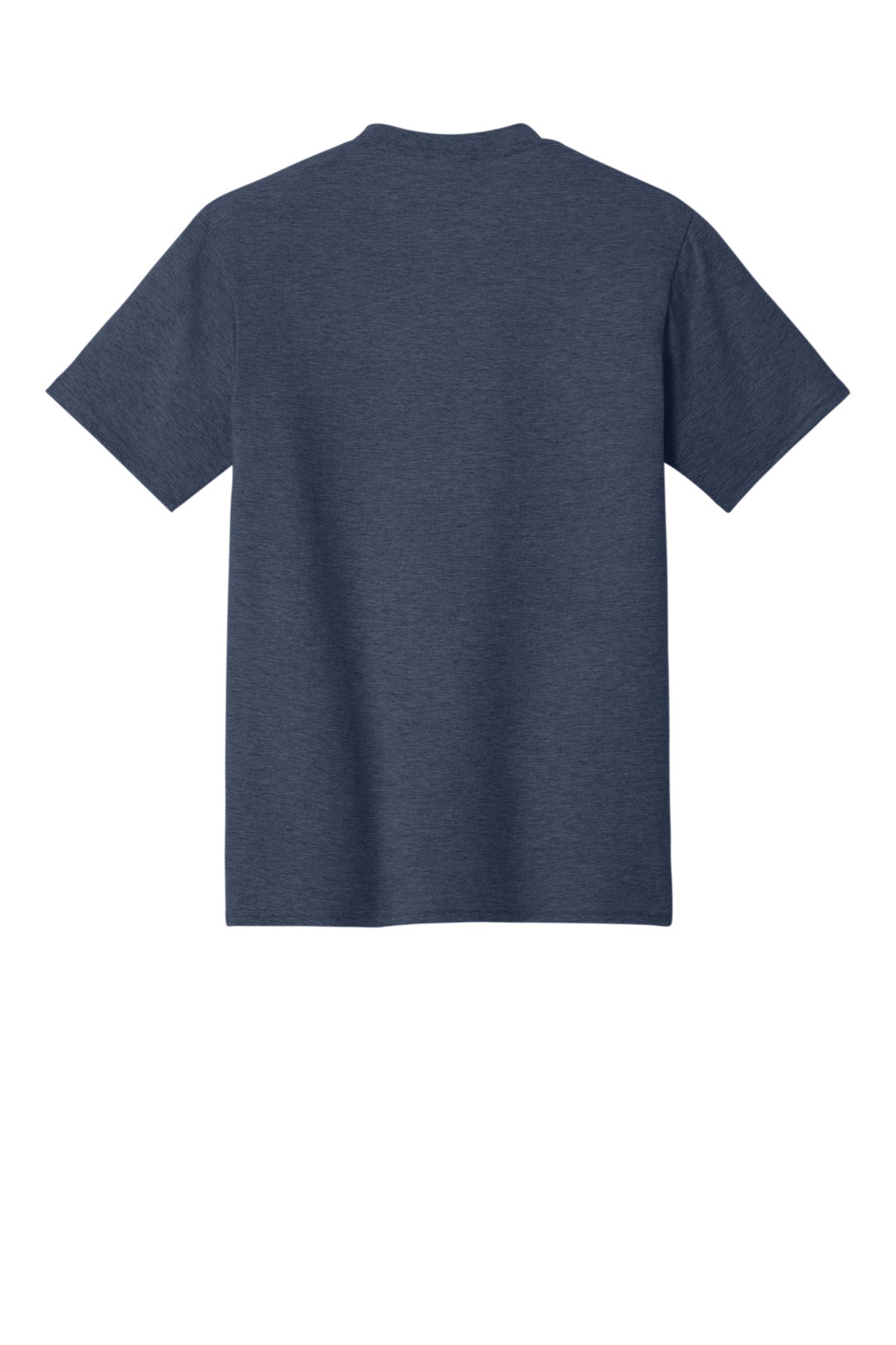 Custom Embroidered Port & Co T-Shirts  in Heather Navy