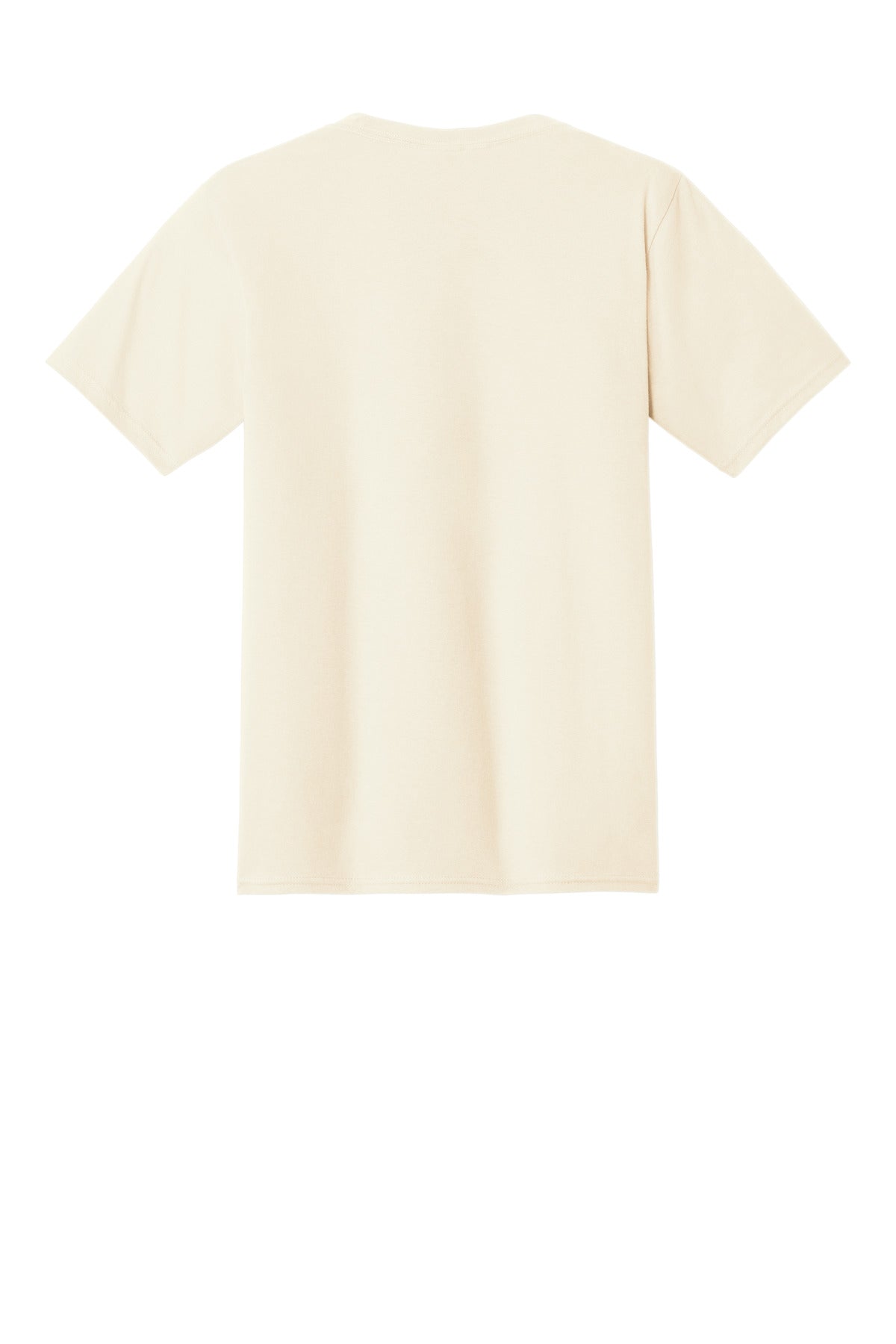 Custom Embroidered Port & Co T-Shirts  in Ivory