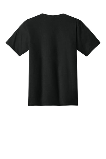 Custom Embroidered Port & Co T-Shirts  in Jet Black