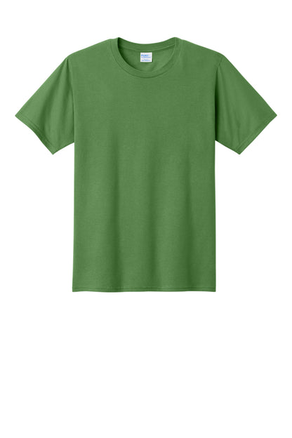 Custom Embroidered Port & Co T-Shirts  in Kiwi