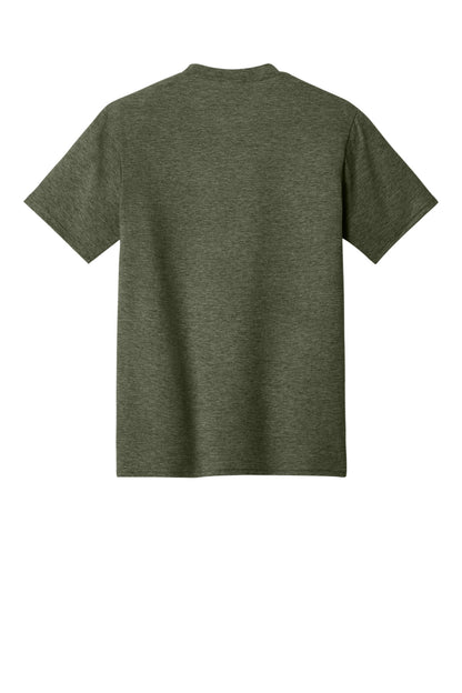 Custom Embroidered Port & Co T-Shirts  in Military Green Heather