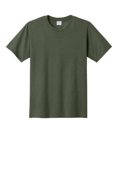 Custom Embroidered Port & Co T-Shirts  in Olive