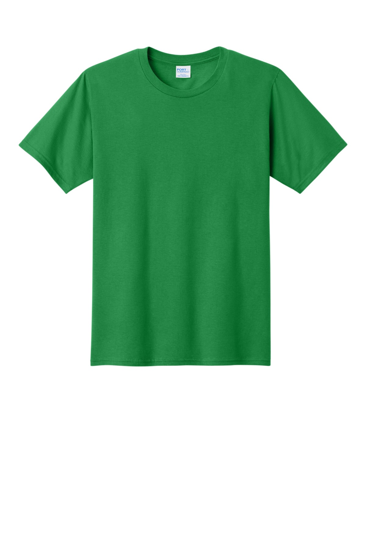 Custom Embroidered Port & Co T-Shirts  in Pro Kelly Green