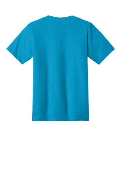 Custom Embroidered Port & Co T-Shirts  in Sapphire