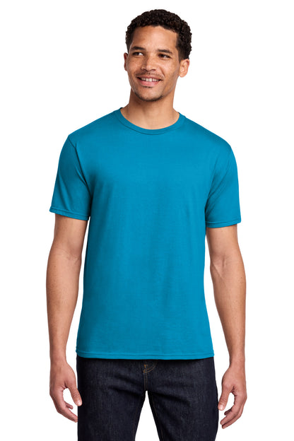 Custom Embroidered Port & Co T-Shirts  in Sapphire