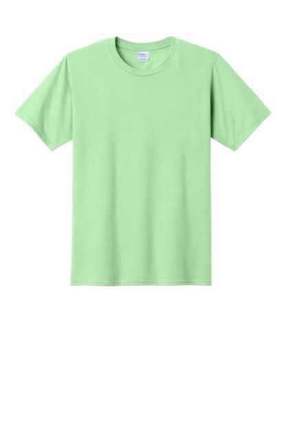 Custom Embroidered Port & Co T-Shirts  in Spearmint