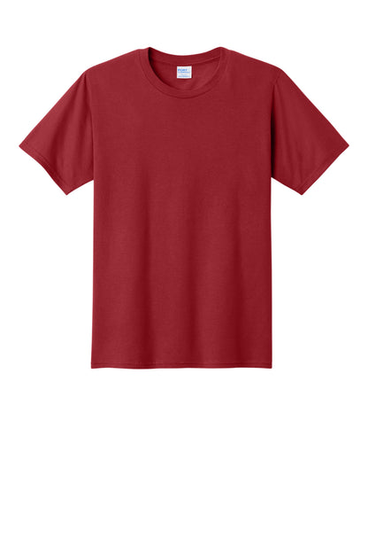 Custom Embroidered Port & Co T-Shirts  in Team Cardinal