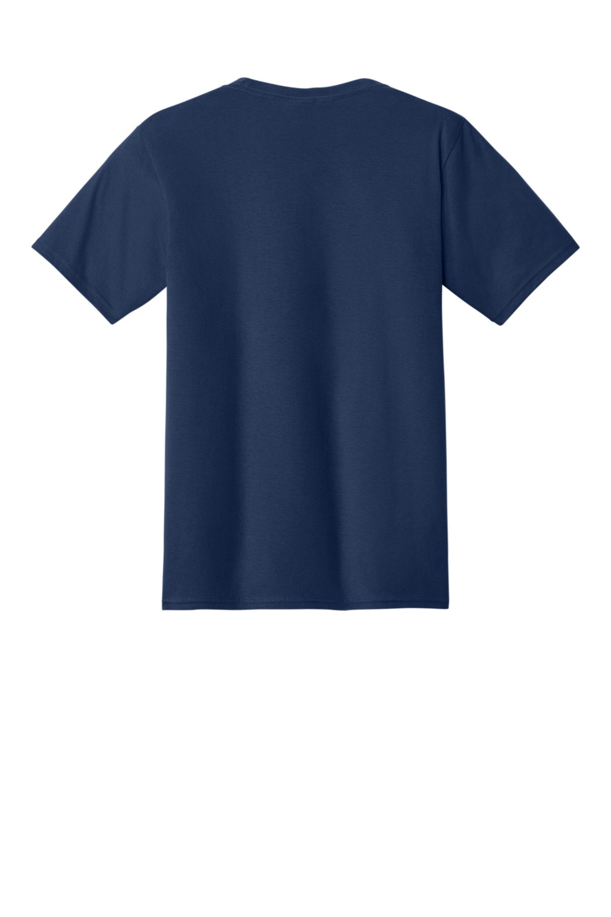 Custom Embroidered Port & Co T-Shirts  in Team Navy
