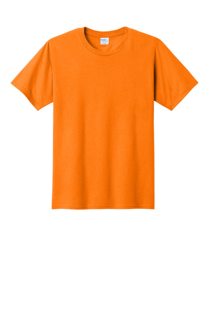 Custom Embroidered Port & Co T-Shirts  in Tennessee Orange